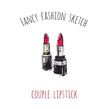 Fantezi moda kroki: çift ruj