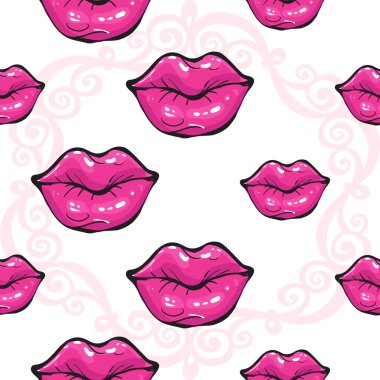 parlak ve Parlatıcı dudak boya.