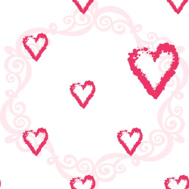 Kalpli pürüzsüz desen.