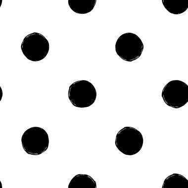 Modern çocuklar b&w seamless modeli.