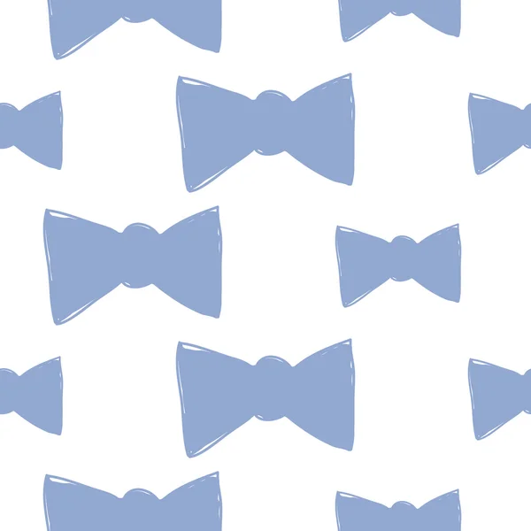 Blue Bow Tie Vector Illustration Stock Vector (Royalty Free) 1701016510