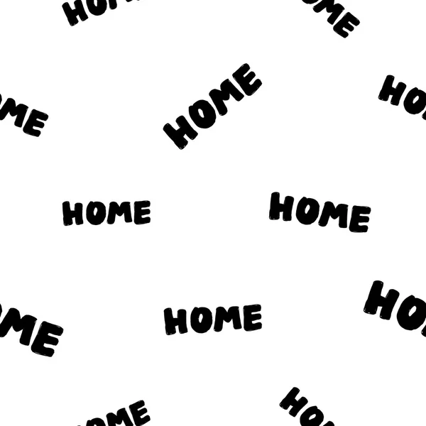 Modèle moderne avec signe à la maison — Image vectorielle