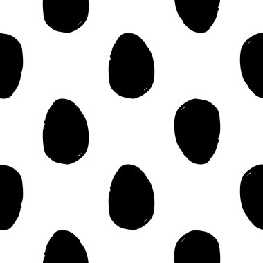 Modern çocuklar b&w seamless modeli