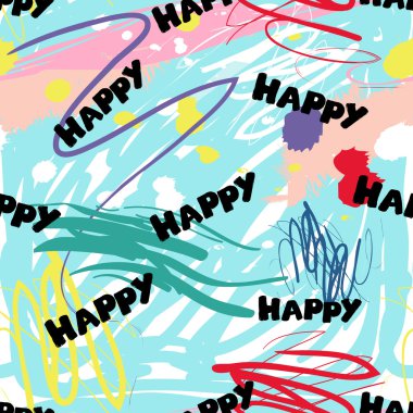 Modern çocuklar seamless modeli 