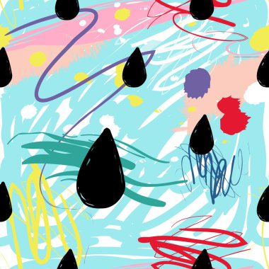 Damla ile Modern çocuk deseni