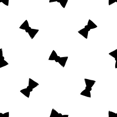 Papyonlu modern çocuk deseni