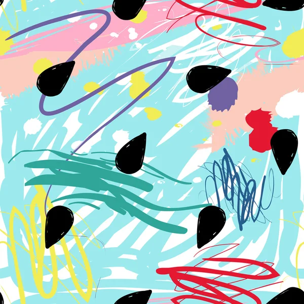 Modern kids pattern with drop