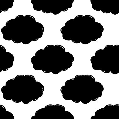  bulutlar ile çocuklar sorunsuz desen