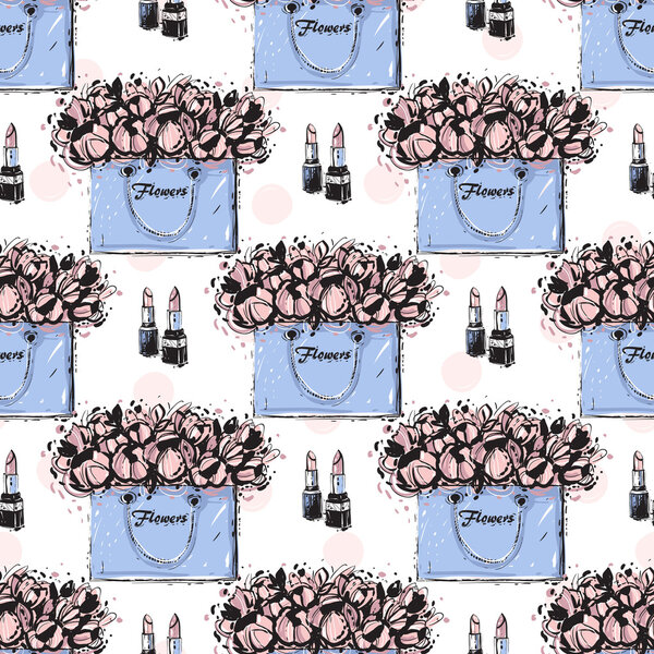 милые цветочные горшки с рисунком цветов
