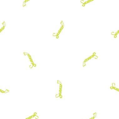 Yaz yazıtlı yaz plaj deseni.