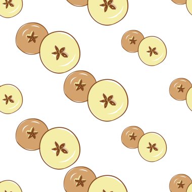 desen elma dilimleri ile 