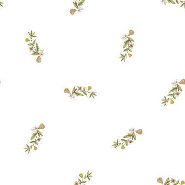 Kusursuz çiçek deseni 