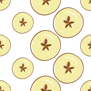 desen elma dilimleri ile 