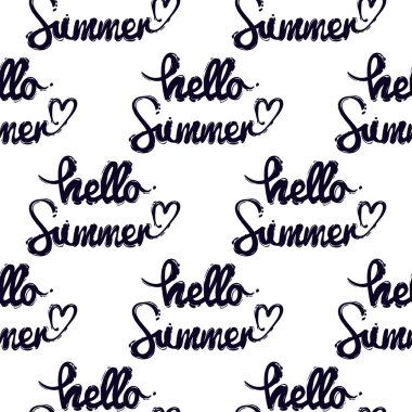 desen büyük Merhaba yaz yazı ile