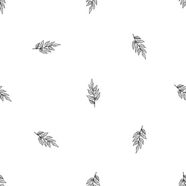 Ağaç dalı ile Vintage desen. 