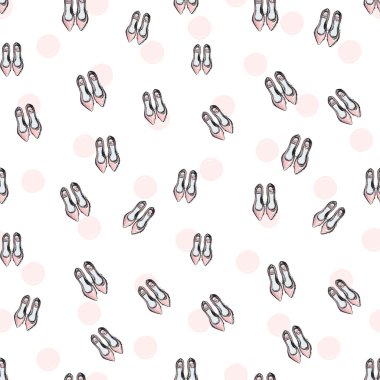  moda düz ayakkabı ile desen