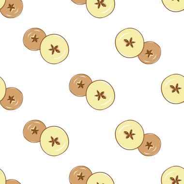 desen elma dilimleri ile 