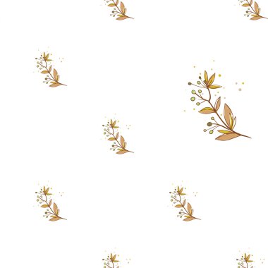 soyut yaprağı deseni