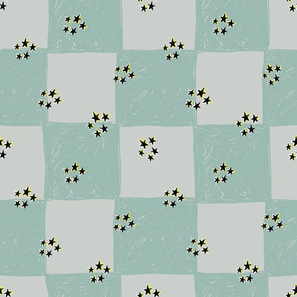 seamless pattern with star elements