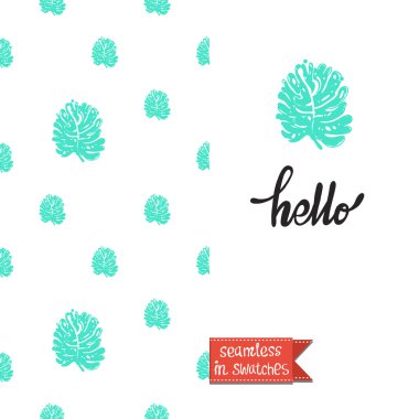 trendy moda bikini ile tebrik kartı 