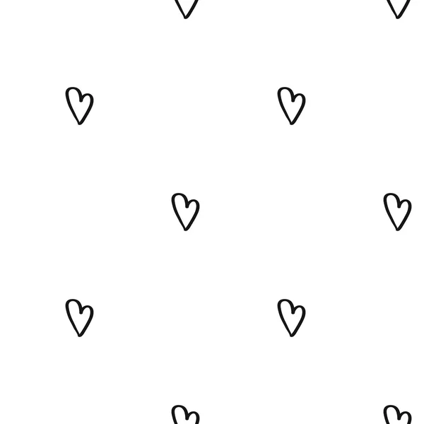 Corazón patrón abstracto — Vector de stock