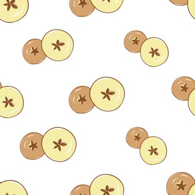 desen elma dilimleri ile 