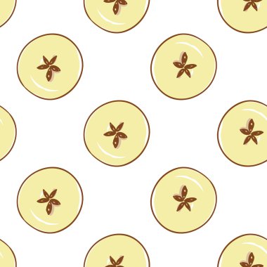 desen elma dilimleri ile 