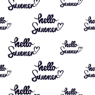  desen büyük Merhaba yaz yazı ile.