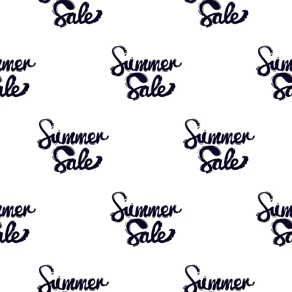 여름 판매 패턴 — 스톡 벡터