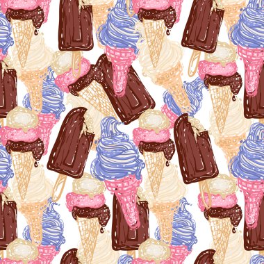 Dondurma Arkaplanı