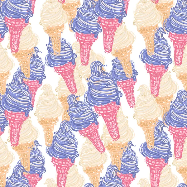 Fondo de helado — Vector de stock