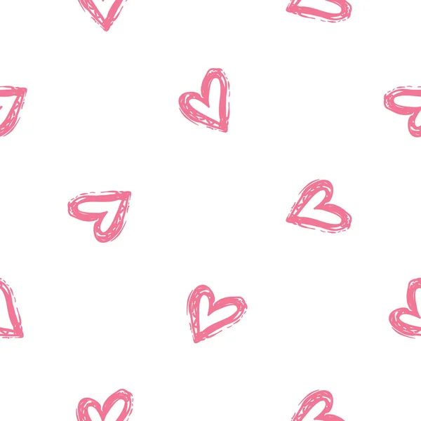 Heart love pattern — Stock Vector