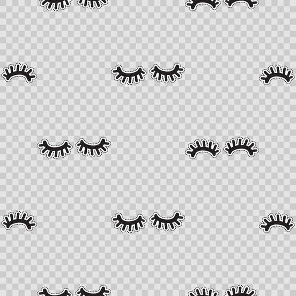 abstract eyelashes pattern