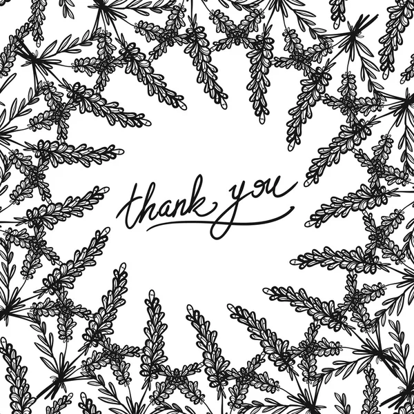 Thank you background — Stock Vector
