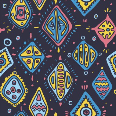 soyut çocuklar seamless modeli