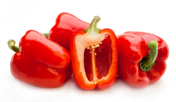 Färsk röd paprika — Stockfoto