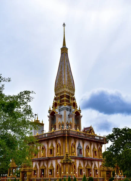 Wat Chalong Temple Phuket — Stock Photo, Image