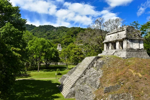 Ruínas Maias Bem Preservadas Local Palenque — Fotografia de Stock