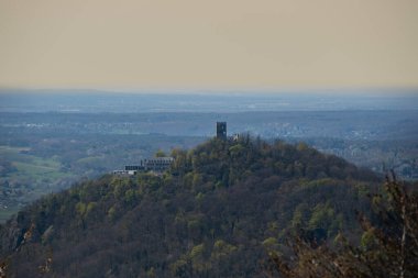 Drachenfels 'in manzarası