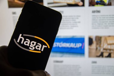 Rheinbach, Germany  28 September 2025,  The brand logo of the Icelandic company 