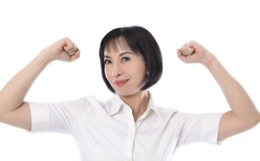 Orta yaşlı kurumsal kadın