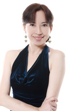 Orta yaşlı kadın portresi