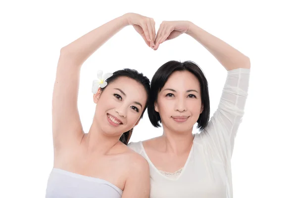 Daughter and mother — Stock Photo, Image