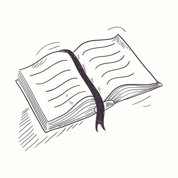 Kabataslak açık kitap masaüstü simgesi