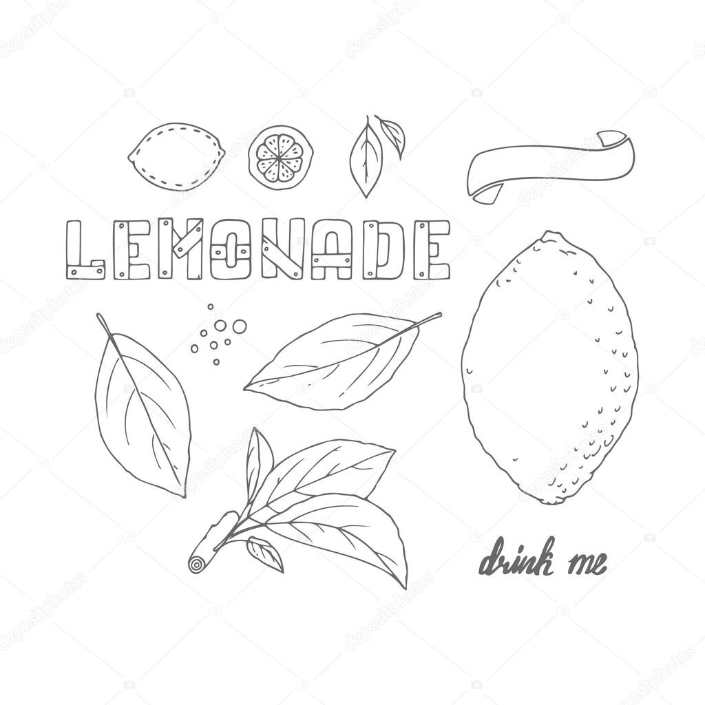 lemonade or soda package design.