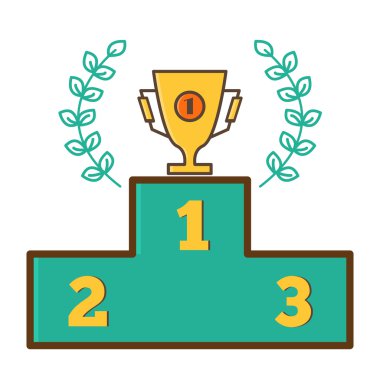 Trophy Kupası, ödül Kupası - ilk yer.