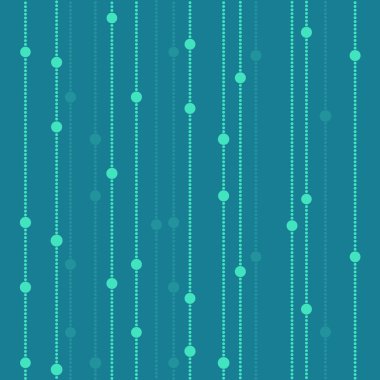 vektör seamless modeli garland boncuk