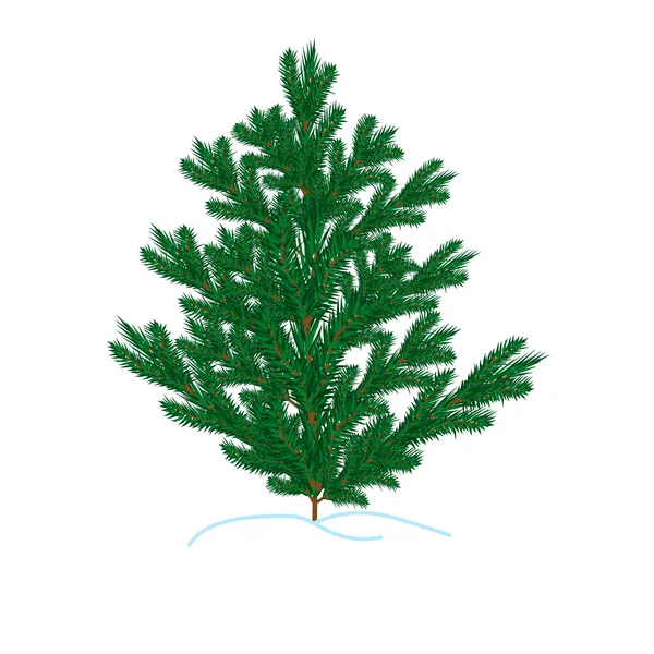 Kerstboom — Stockvector