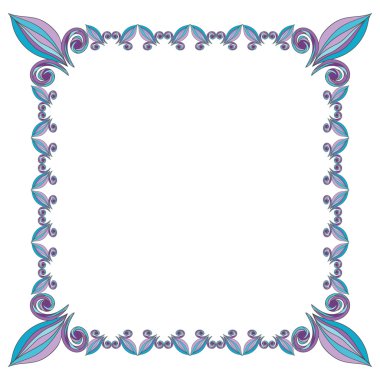 çerçeve çiçek elemanları