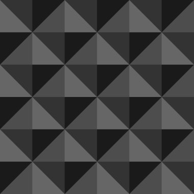 sorunsuz arka plan siyah ve gri üçgen ile